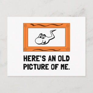 Old Picture Of Me Postcard