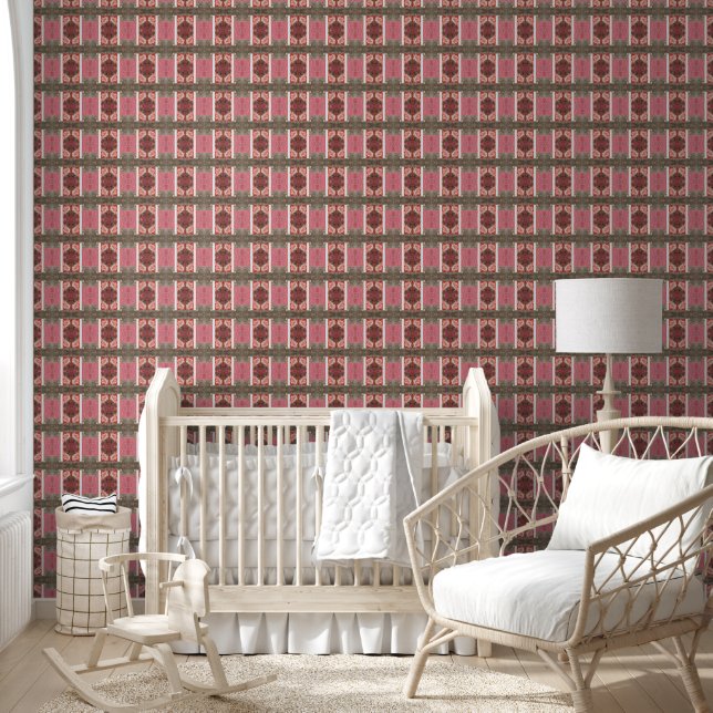 Old pink, white and grey wall tiny (Kids)