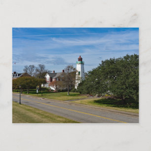 Old Point Comfort Lighthouse - Hampton, Virginia Postcard