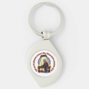 Old Pool Players Keychain
