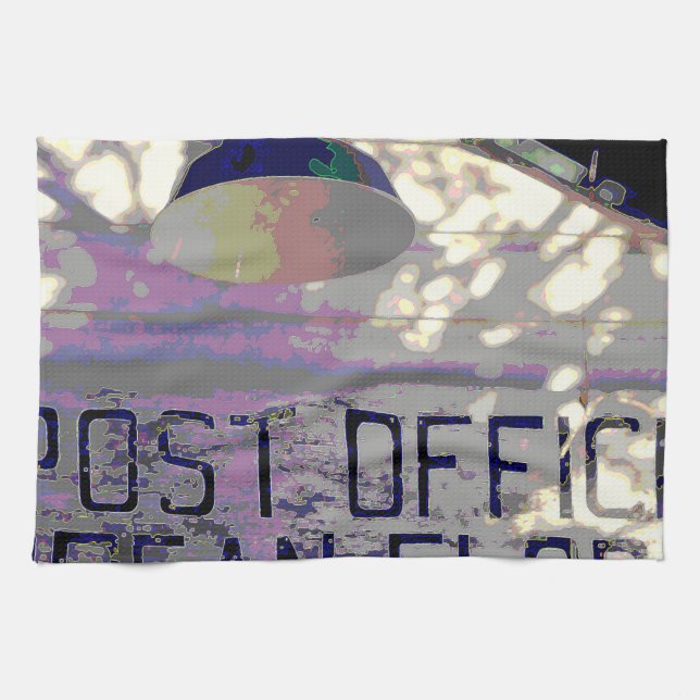 Old Post Office Kitchen Towel (Horizontal)
