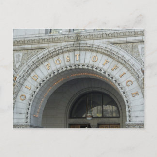 Old Post Office Pavilion Washington DC Postcard