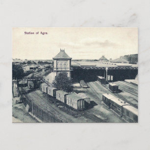 Old Postcard - Agra, India