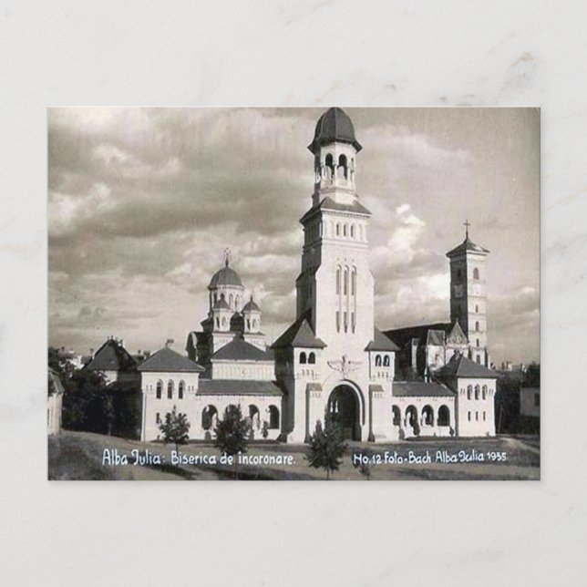 Old Postcard - Alba Iulia, Romania (Front)