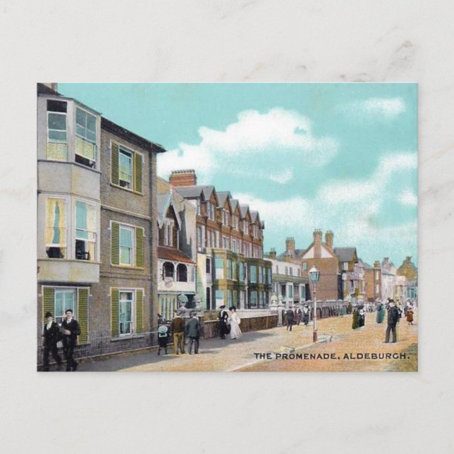 Old Postcard - Aldeburgh, Suffolk (Front)