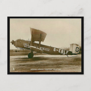Old Postcard - Armstrong Whitworth "Argosy"