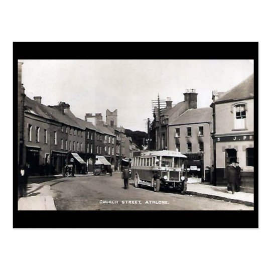 Old Postcard - Athlone, Co Westmeath, Ireland