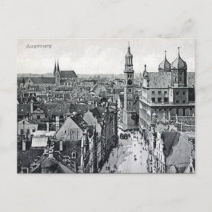 Old Postcard - Augsburg, Bavaria, Germany