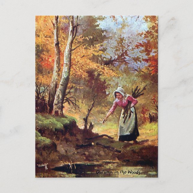 Old Postcard - Autumn (Front)