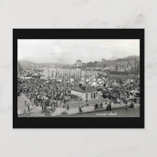 Old Postcard, Bergen, Norway Postcard