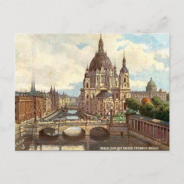 Old Postcard - Berlin, Germany (Front)