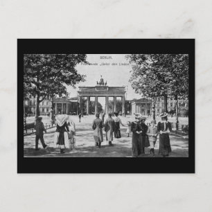 Old Postcard, Berlin, Unter den Linden Postcard