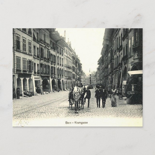 Old Postcard - Bern, Switzerland (Front)