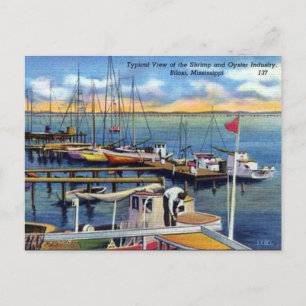 Old Postcard - Biloxi, Mississippi, USA