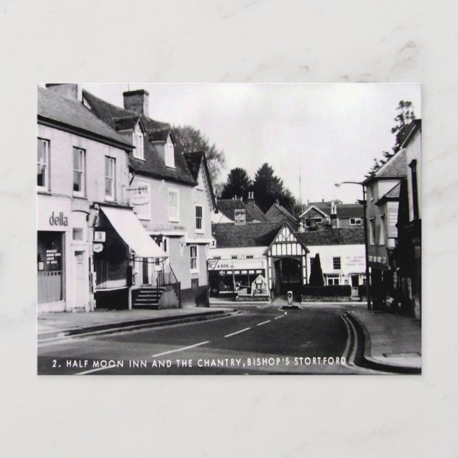 Old Postcard - Bishop's Stortford, Herts (Front)