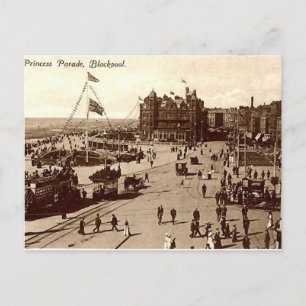 Old Postcard, Blackpool Postcard