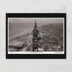 Old Postcard, Blackpool Tower Postcard
