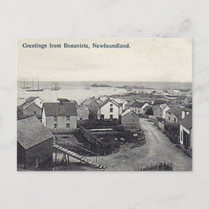 Old Postcard - Bonavista, Newfoundland
