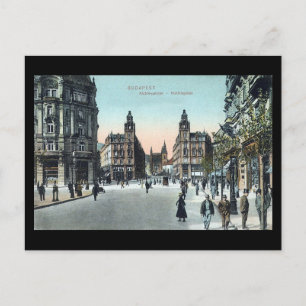 Old Postcard - Budapest, Hungary, 1908