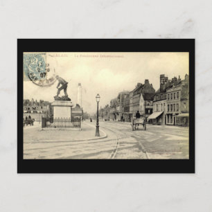 Old Postcard - Calais, Boulevard International, 19
