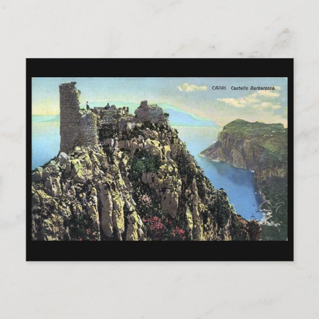 Old Postcard - Capri, Italy (Front)