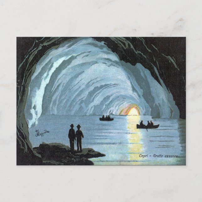 Old Postcard - Capri, Italy (Front)