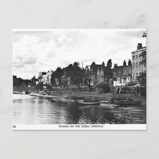 Old Postcard - Chiswick, London (Front)