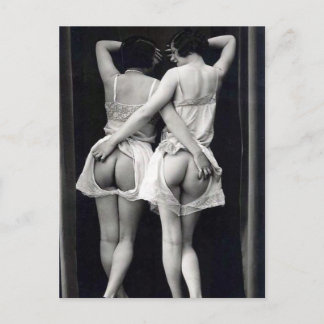 Old Postcard -Close Friends