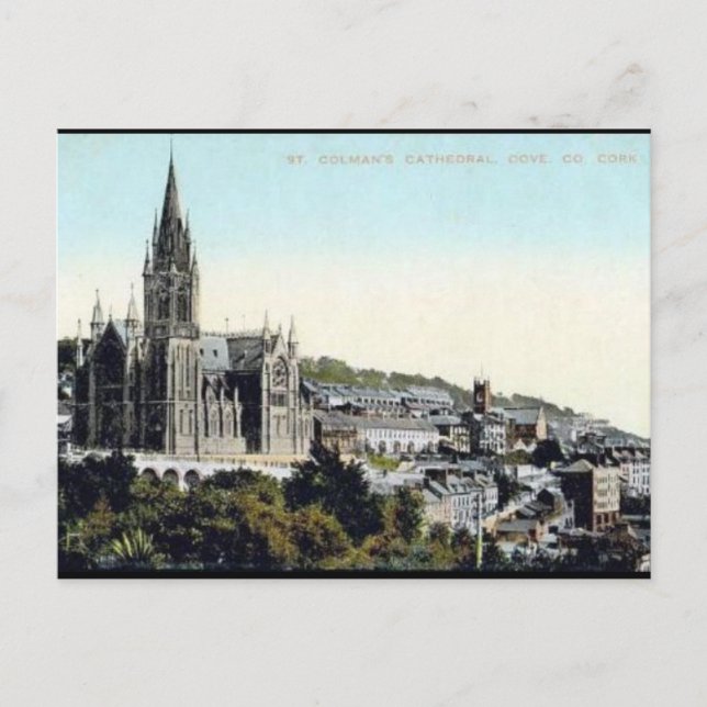 Old Postcard - Cobh, Co Cork, Ireland (Front)