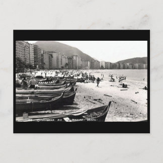 Old Postcard - Copacabana, Rio de Janeiro