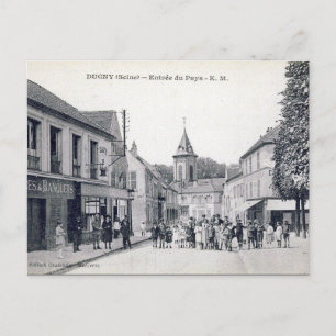 Old Postcard - Dugny, Seine-St-Denis, France