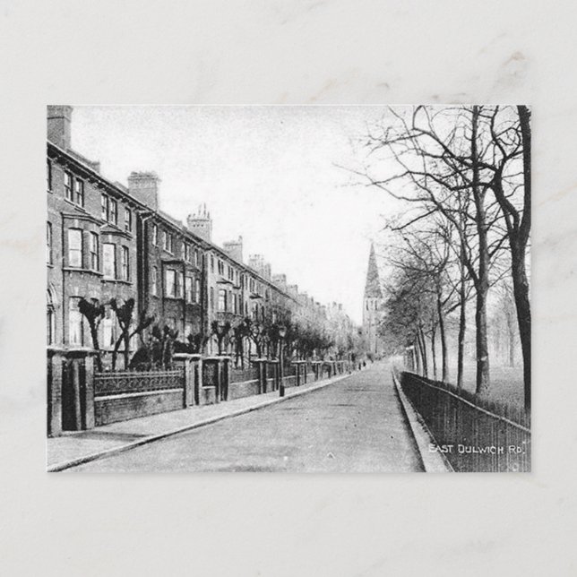 Old Postcard - East Dulwich, London (Front)