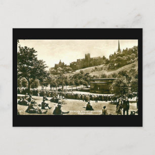 Old Postcard, Edinburgh, Princes St Gardens Postcard