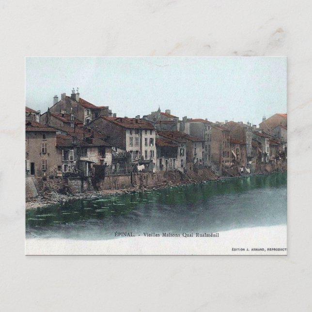 Old Postcard - Epinal, Vosges (Front)