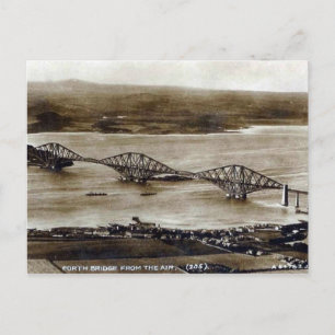 Old Postcard - Forth Railway Bridge
