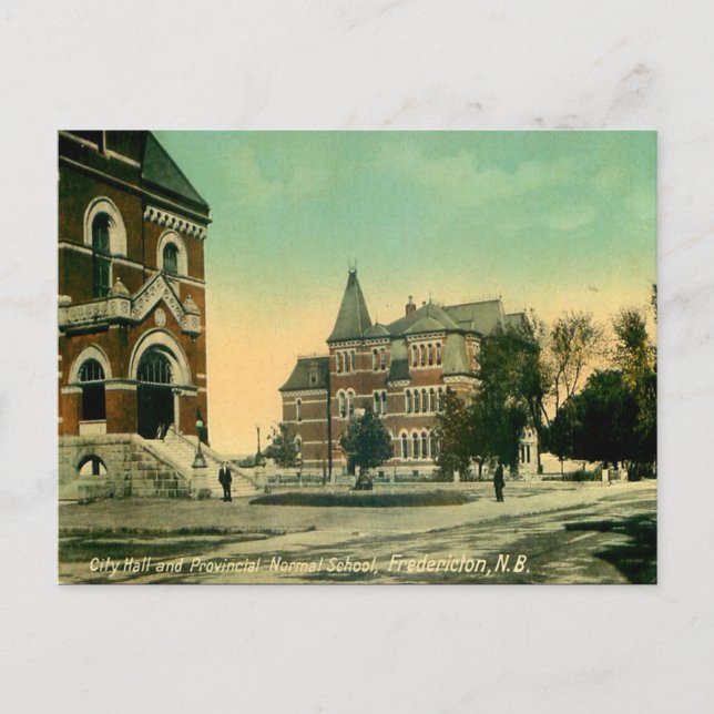 Old Postcard - Fredericton, New Brunswick (Front)