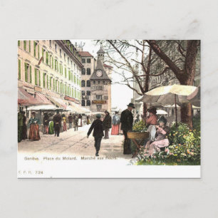 Old Postcard - Geneva, Switzerland