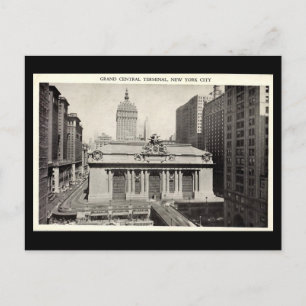 Old Postcard - Grand Central Terminal, New York Ci