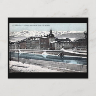Old Postcard - Grenoble, France