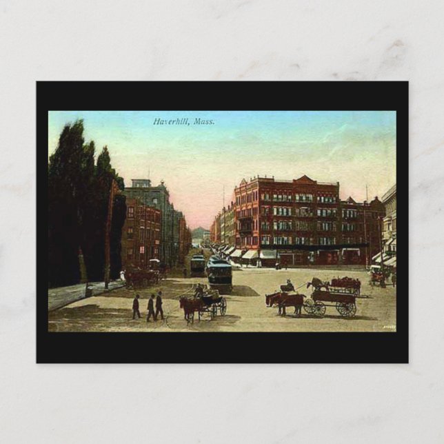 Old Postcard - Haverhill, Massachusetts (Front)