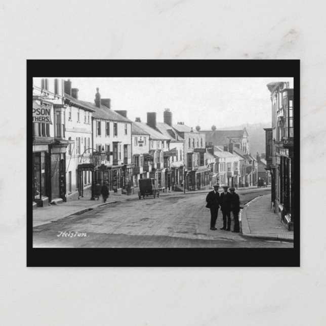 Old Postcard - Helston, Cornwall (Front)