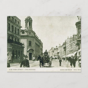 Old Postcard - High St, Cheltenham
