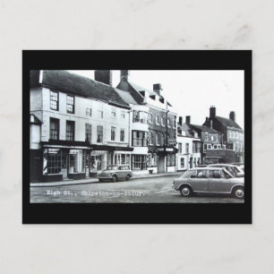 Old Postcard, High St, Shipston-on-Stour, Warwicks Postcard