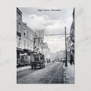 Old Postcard - High Street, Worcester
