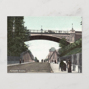 Old Postcard - Highgate Archway, London