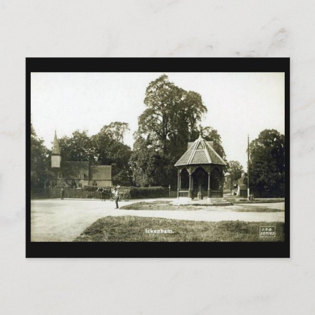 Old Postcard - Ickenham, London (Front)