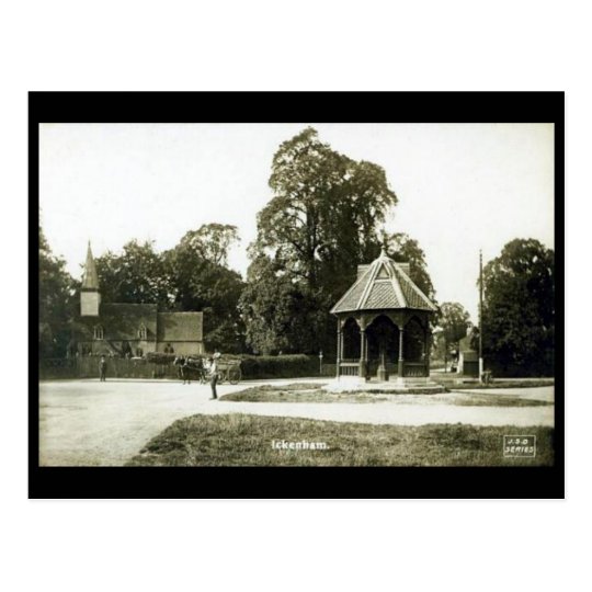 Old Postcard - Ickenham, London