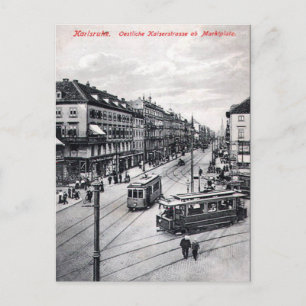 Old Postcard - Karlsruhe, Germany
