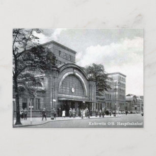 Old Postcard - Katowice, Poland