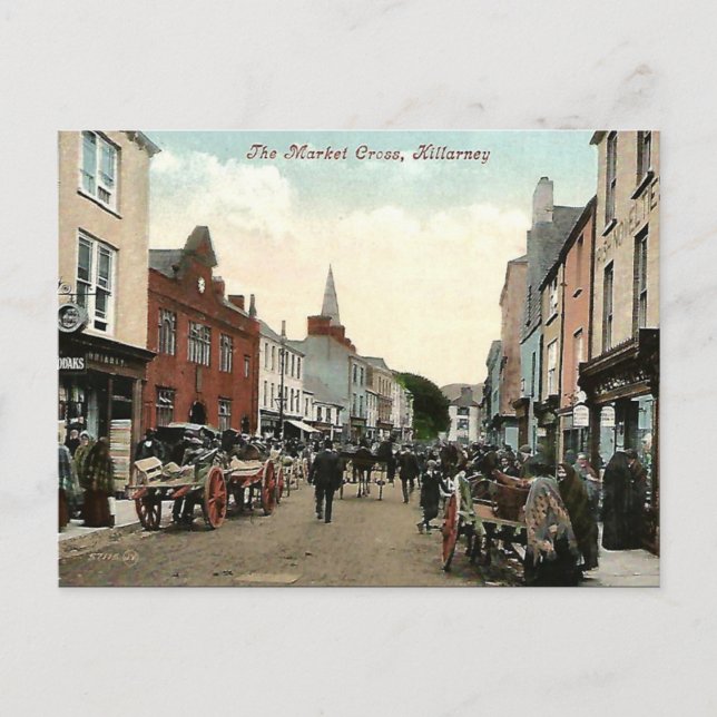 Old Postcard - Killarney, Co Kerry, Ireland (Front)